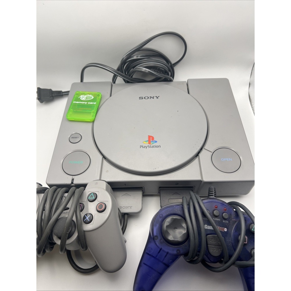 Sony PlayStation 1 PS1 Space Gray Console Gaming System SCPH-9001 UNTESTED